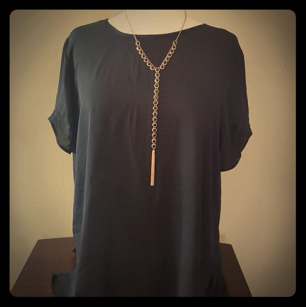 Xl Black Blouse